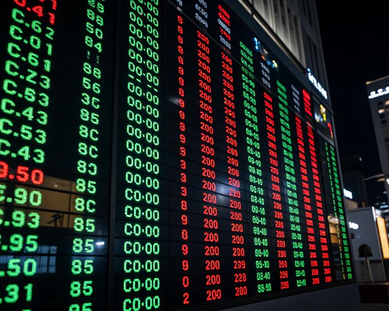 Financial Market Display