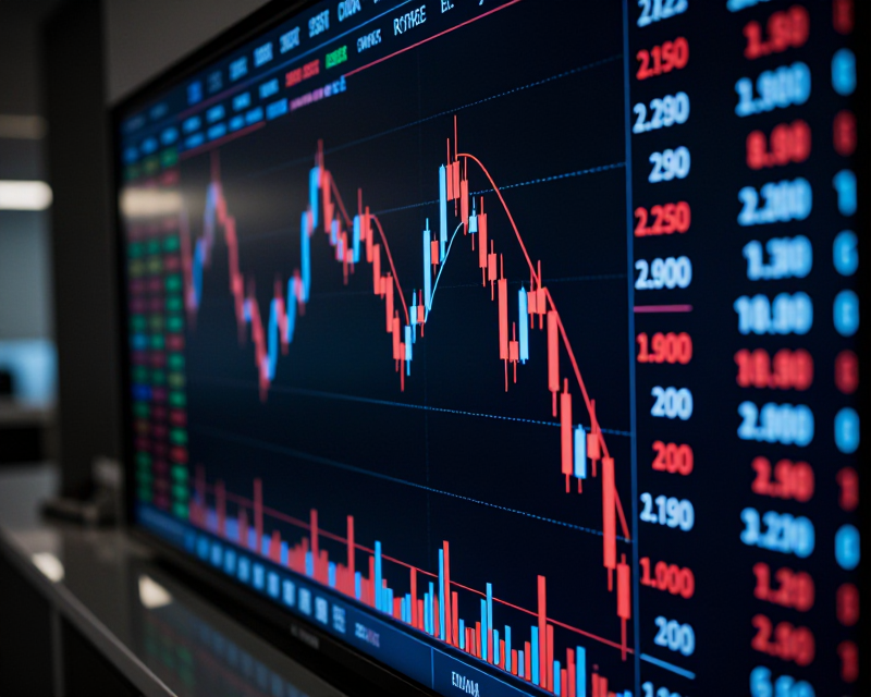 Stock Market Decline Concept