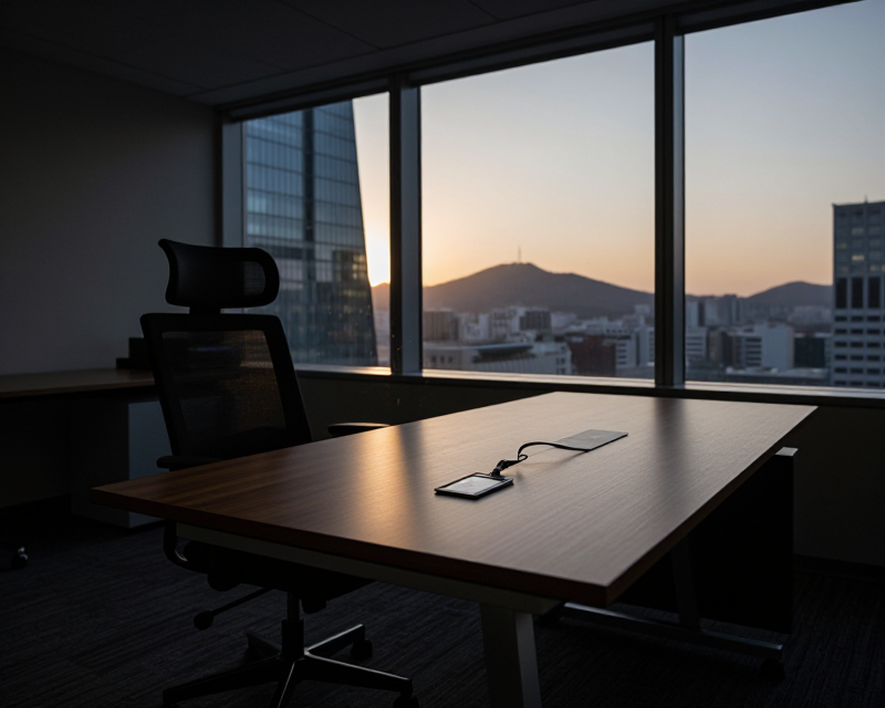 Cinematic Office Twilight