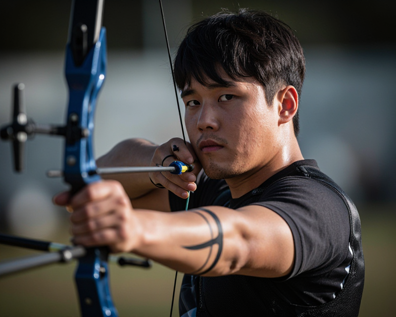 Korean Archery Victory Moment