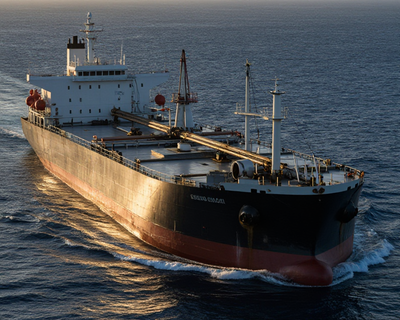 Oil Tanker in Strait of Hormuz