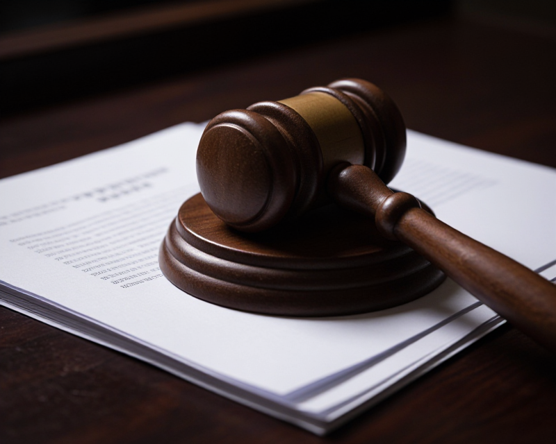 Legal Tension in Courtroom