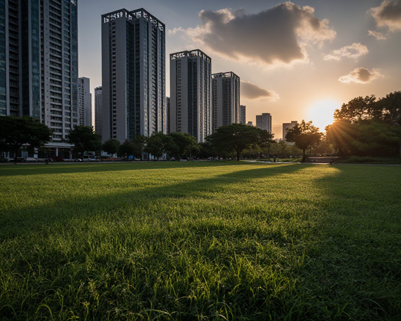 Yongsan Park Urban Contrast