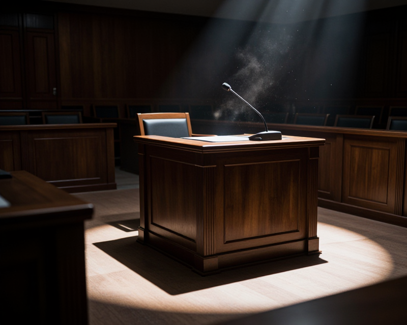 Empty Witness Stand