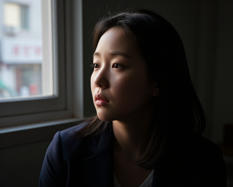 Cinematic Portrait of Resilience